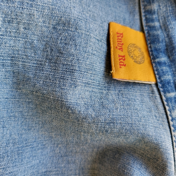 Ruby Rd. Jean jacket . - Picture 3 of 3